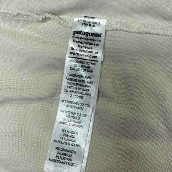 Patagonia Roaming Layering Shirt Jacket Medium Creme Zip/Snap EUC - Picture 11 of 14